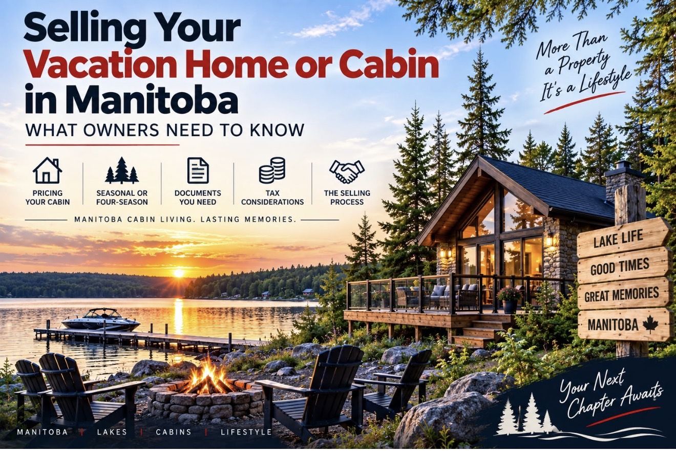 Selling Your Vacation Home or Cabin in Manitoba: What Owners Need to Know