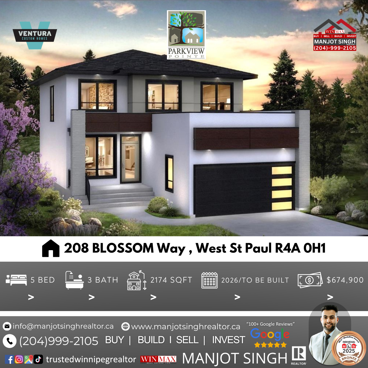 208 BLOSSOM WAY, West St Paul